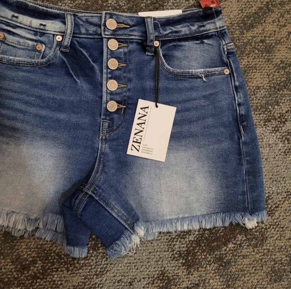 Nwt boutique womens jean shorts